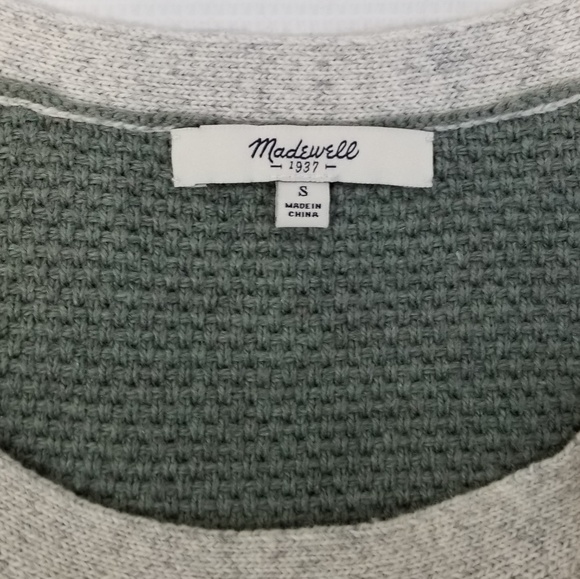 MADEWELL Feature Pullover Sweater in Colorblock S - Picture 7 of 8